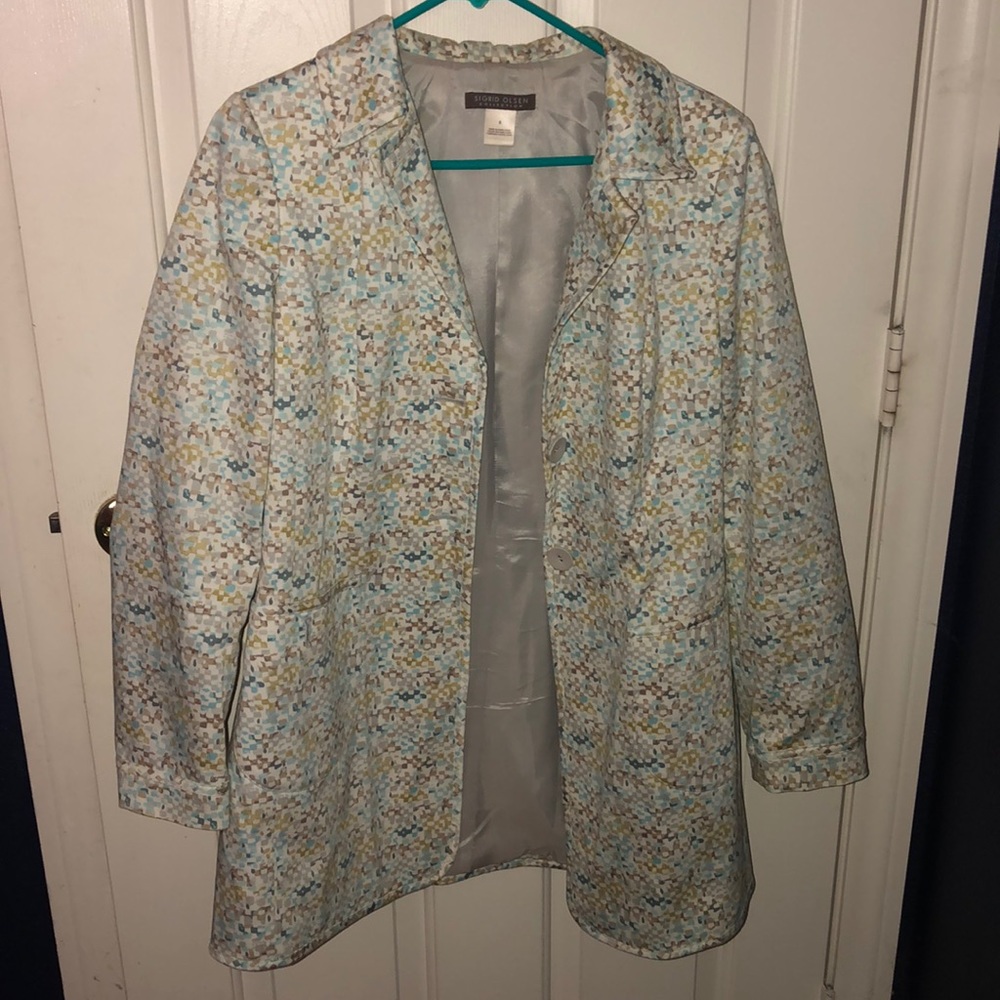 Sigrid Olsen suit coat size 8